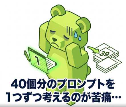 悩む
